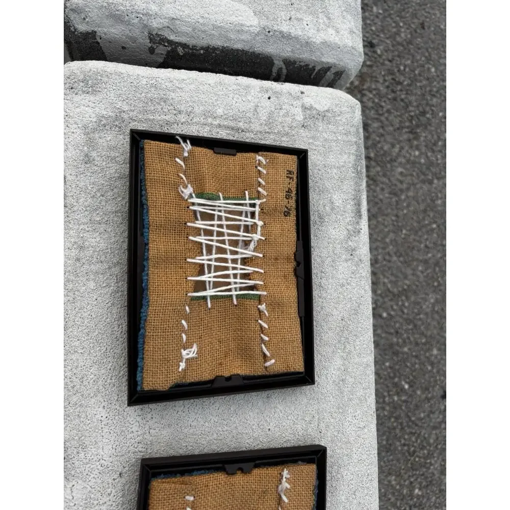 LOT Of 4 1970s Crosstitch 5.5” x 7.5”